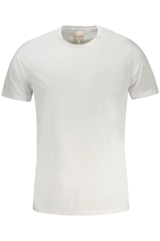 Guess Jeans Short Sleeve T-Shirt Men White