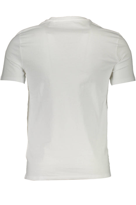 Guess Jeans Short Sleeve T-Shirt Men White