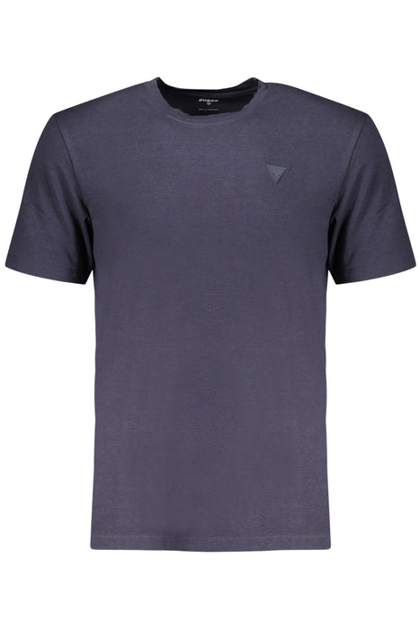 Guess Jeans Short Sleeve T-Shirt Men Blue