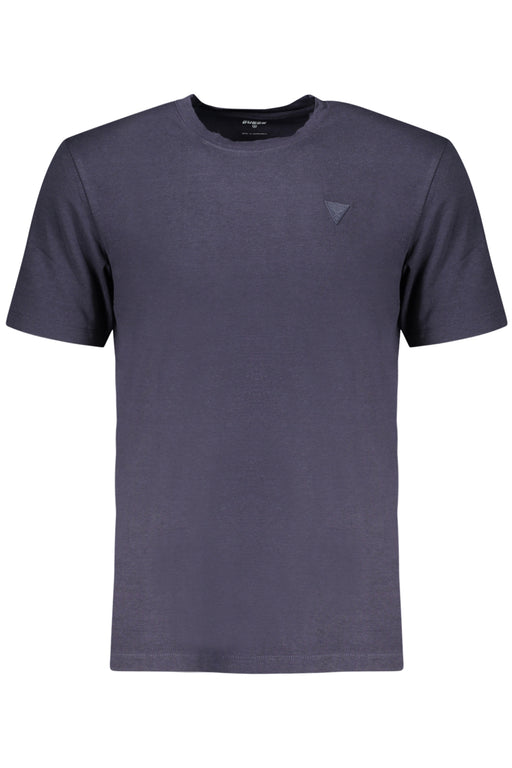 Guess Jeans Short Sleeve T-Shirt Men Blue