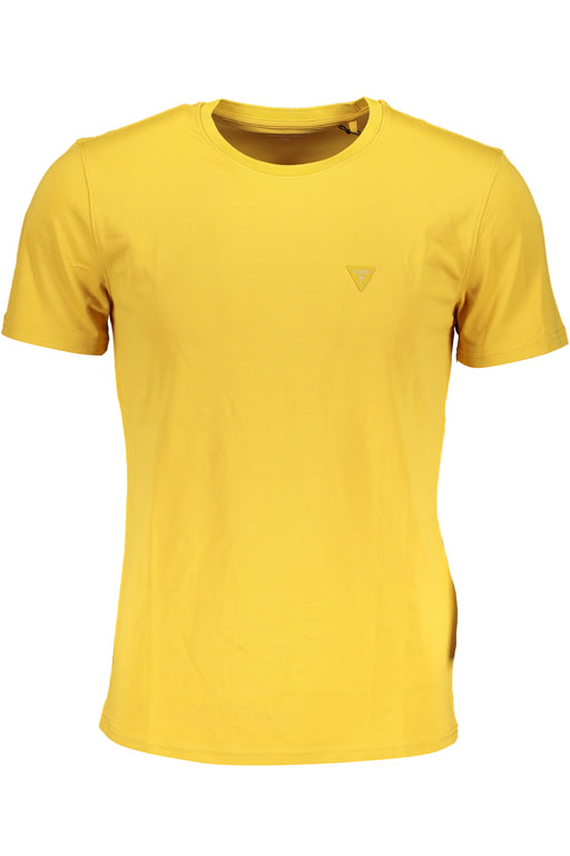 Guess Jeans Yellow Mens Short Sleeved T-Shirt