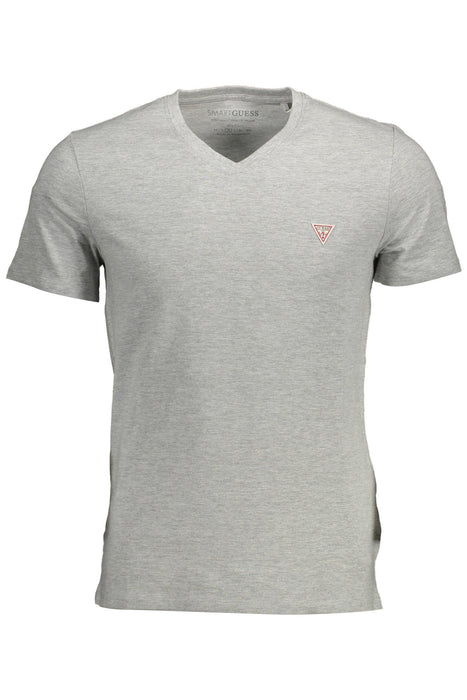 Guess Jeans Short Sleeve T-Shirt Men Grey