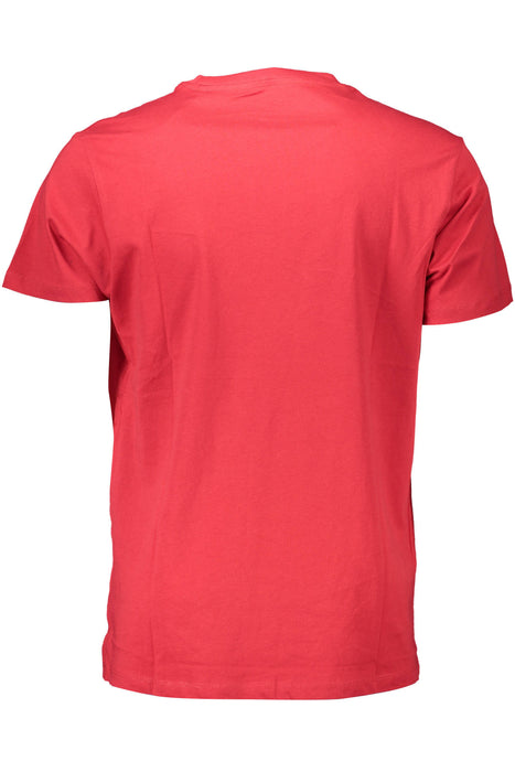 Guess Jeans Mens Short Sleeve T-Shirt Red