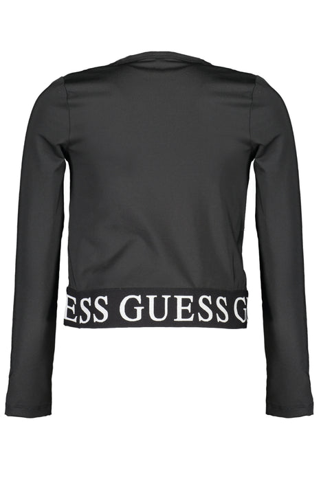 Guess Jeans Long Sleeve T-Shirt For Girls Μαύρο | Αγοράστε Guess Online - B2Brands | , Μοντέρνο, Ποιότητα - Αγοράστε Τώρα