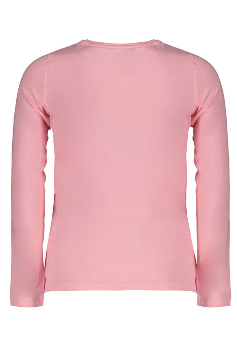 Guess Jeans Pink Girl Long Sleeve T-Shirt