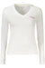 Guess Jeans Womens Long-Sleeved T-Shirt White