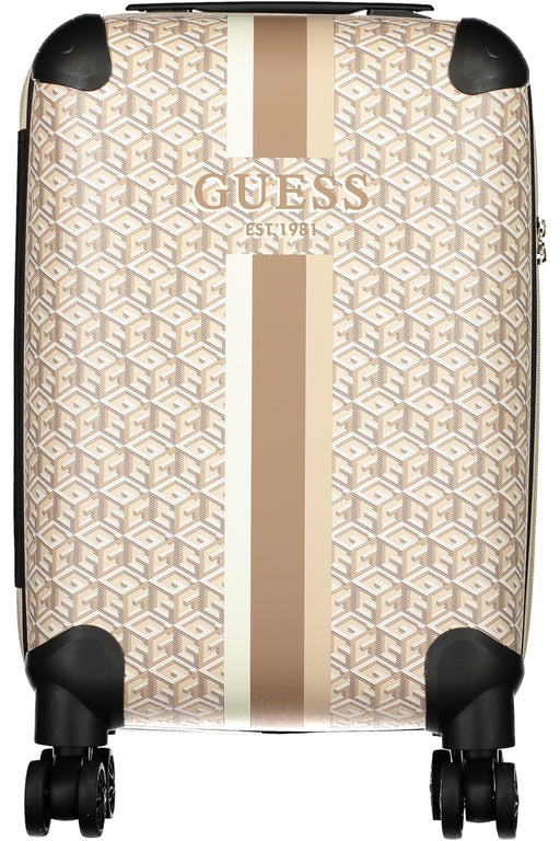 Guess Jeans Small Trolley For Women Beige
