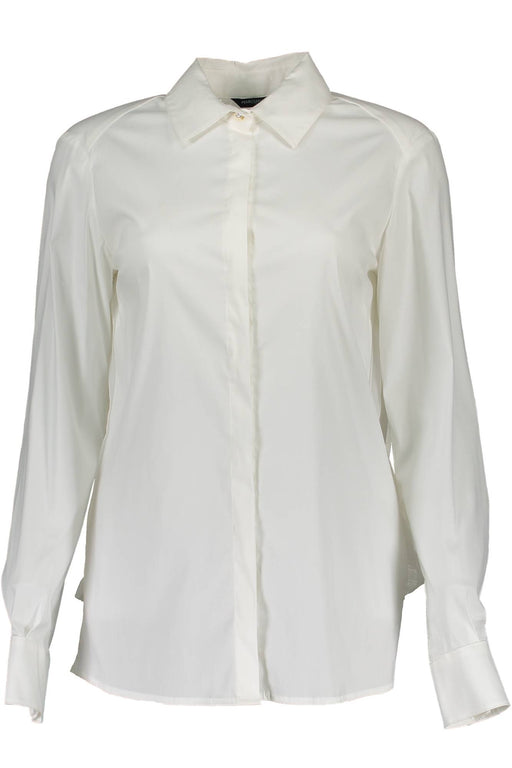 Guess Marciano Womens Long Sleeve Shirt White