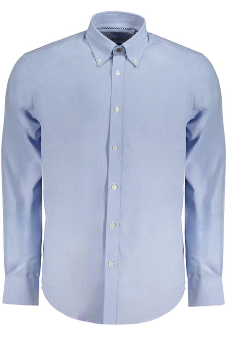 Harmont & Blaine Mens Long Sleeve Shirt Blue