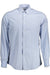 Harmont & Blaine Mens Long Sleeve Shirt Light Blue