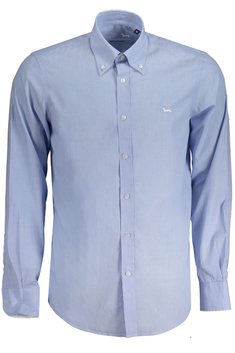 Harmont & Blaine Mens Long Sleeve Shirt Blue