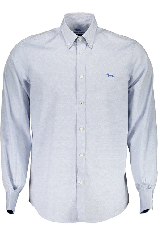 Harmont & Blaine Mens Long Sleeve Shirt Light Blue