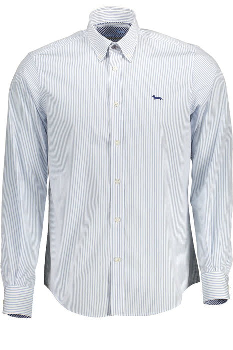 Harmont & Blaine Mens Long Sleeve Shirt Light Blue