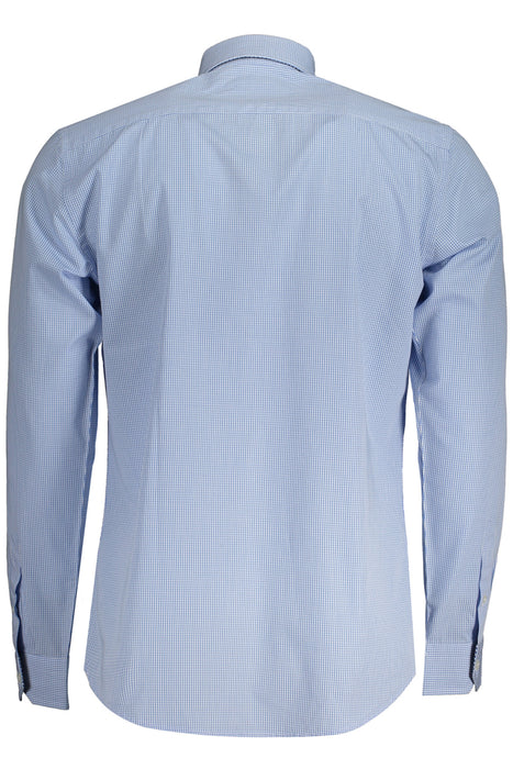 Harmont & Blaine Mens Long Sleeve Shirt Blue