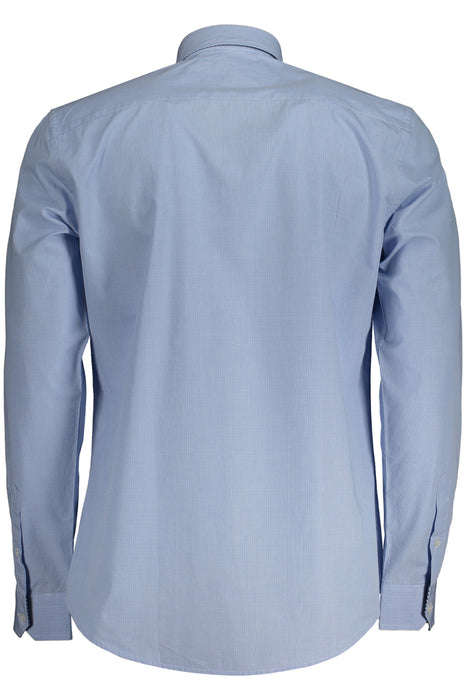 Harmont & Blaine Mens Long Sleeve Shirt Blue