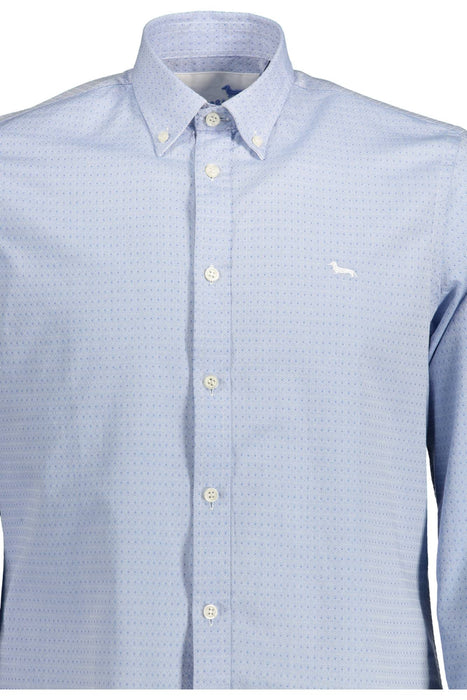 Harmont & Blaine Mens Long Sleeve Shirt Light Blue