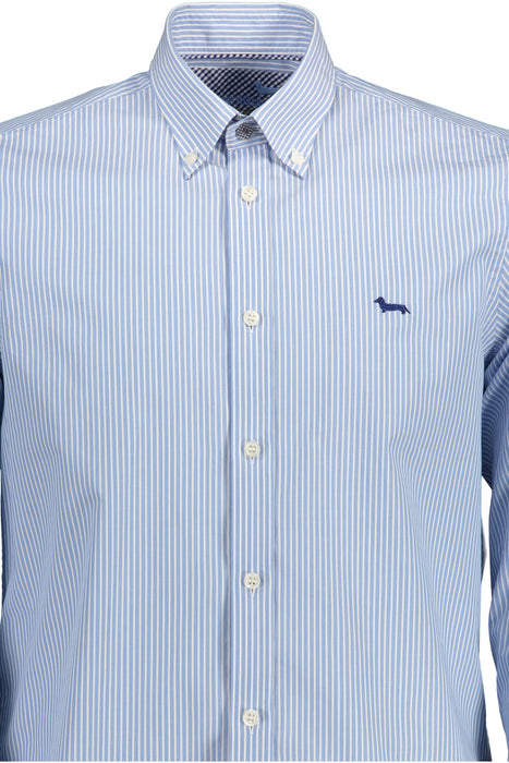 Harmont & Blaine Mens Long Sleeve Shirt Light Blue