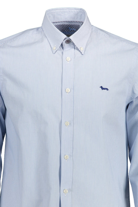 Harmont & Blaine Mens Long Sleeve Shirt Light Blue