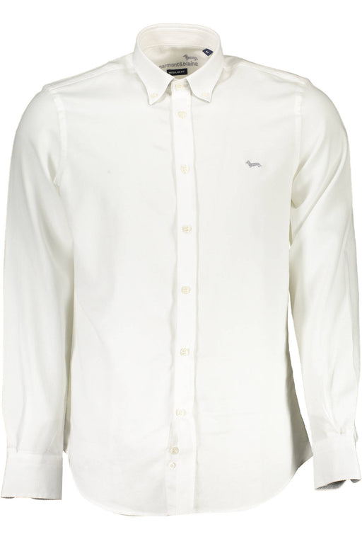 Harmont & Blaine Mens Long Sleeve Shirt White