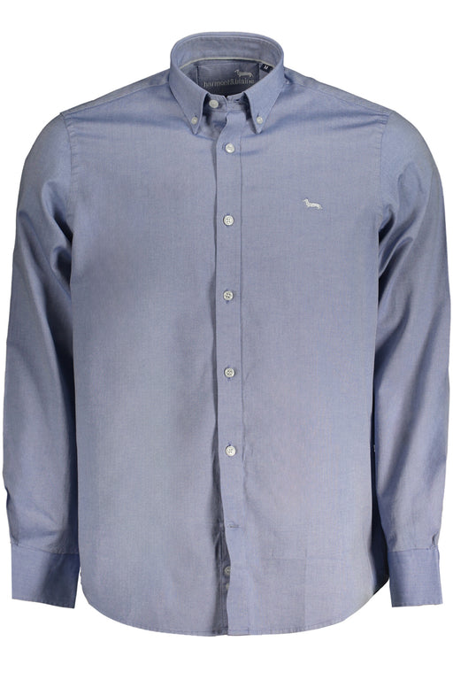 Harmont & Blaine Mens Long Sleeve Shirt Blue