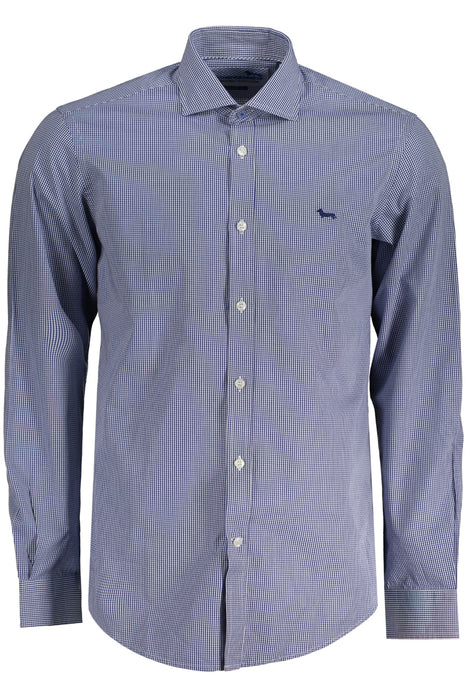 Harmont & Blaine Mens Long Sleeve Shirt Blue