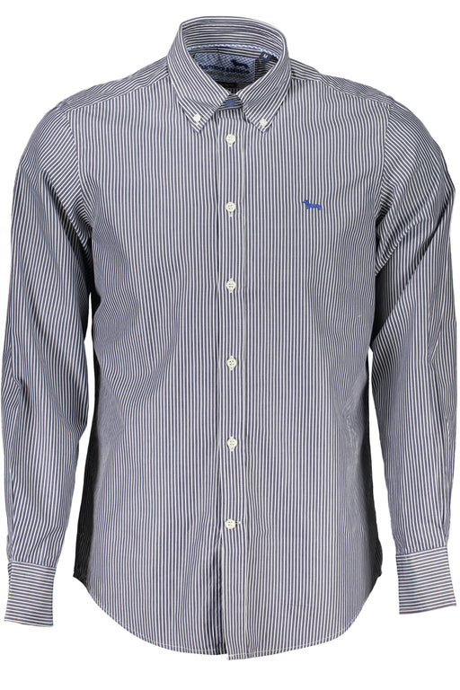 Harmont & Blaine Mens Long Sleeve Shirt Blue