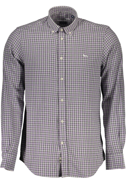 Harmont & Blaine Long Sleeve Shirt Men Purple