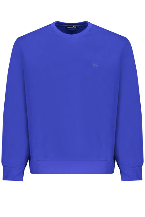 Harmont & Blaine Mens Blue Zip-Up Sweatshirt