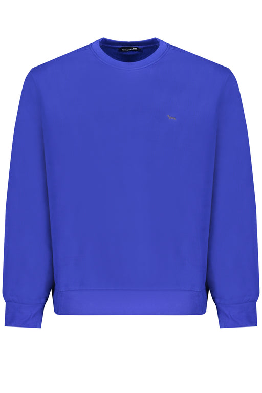 Harmont & Blaine Mens Blue Zip-Up Sweatshirt