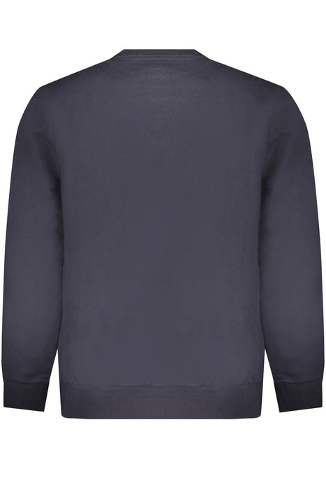 Harmont & Blaine Mens Blue Zip-Up Sweatshirt