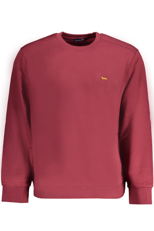 Harmont & Blaine Red Mens Zip-Up Sweatshirt