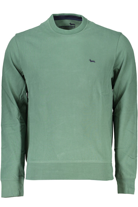 Harmont & Blaine Green Mens Zipless Sweatshirt