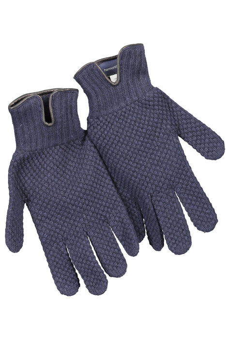 Harmont &amp; Blaine Mens Blue Gloves
