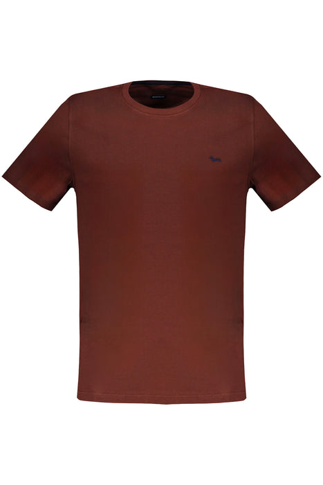 Harmont & Blaine Mens Short Sleeve T-Shirt Brown