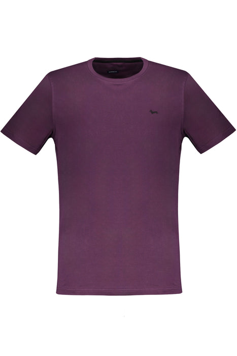 Harmont & Blaine Mens Short Sleeve T-Shirt Purple