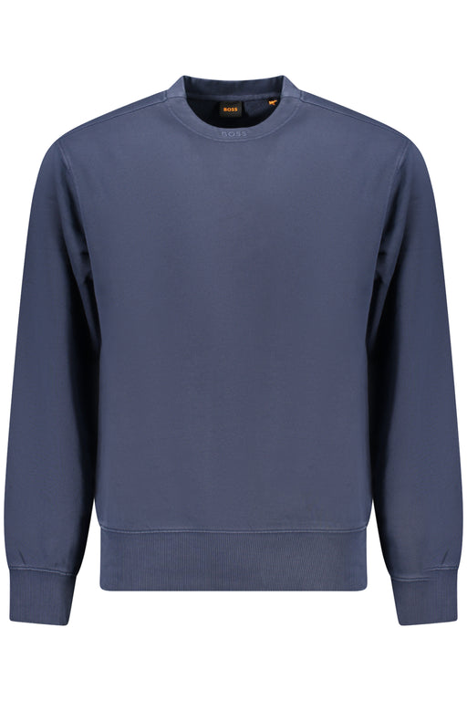 Hugo Boss Mens Zip-Up Sweatshirt Blue