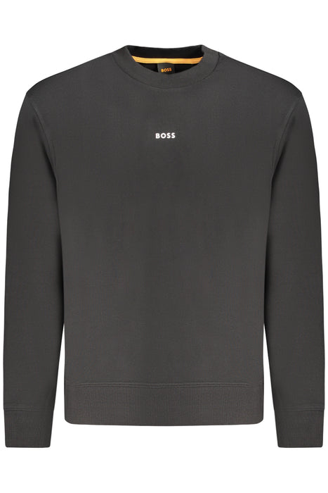Hugo Boss Mens Black Zip-Up Sweatshirt