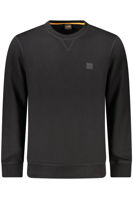 Hugo Boss Mens Black Zip-Up Sweatshirt
