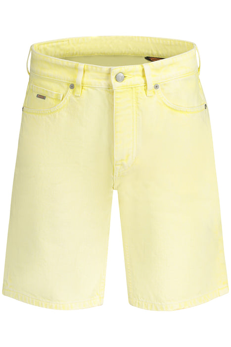 Hugo Boss Jeans Short Men Yellow