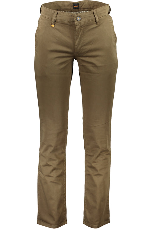 Hugo Boss Mens Brown Trousers