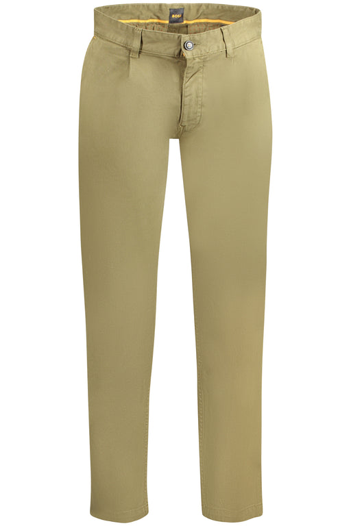 Hugo Boss Mens Green Trousers