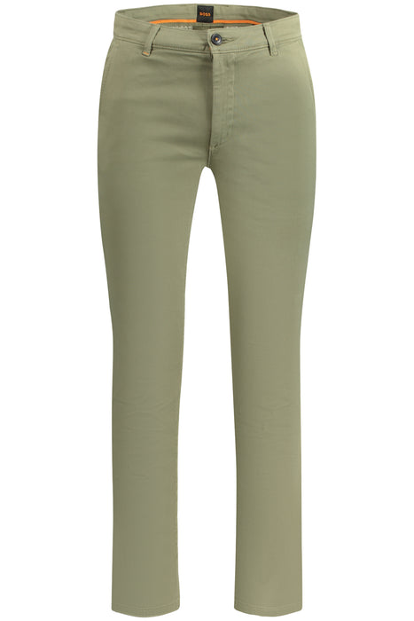 Hugo Boss Mens Green Trousers