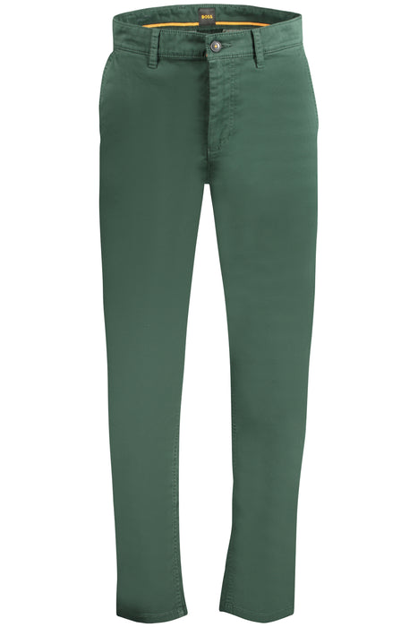 Hugo Boss Mens Green Trousers