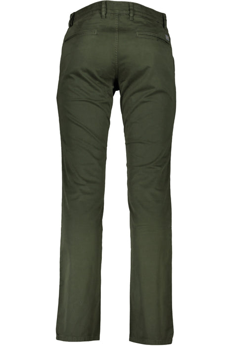 Hugo Boss Green Mens Trousers