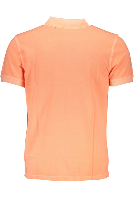 Hugo Boss Mens Orange Short Sleeved Polo Shirt