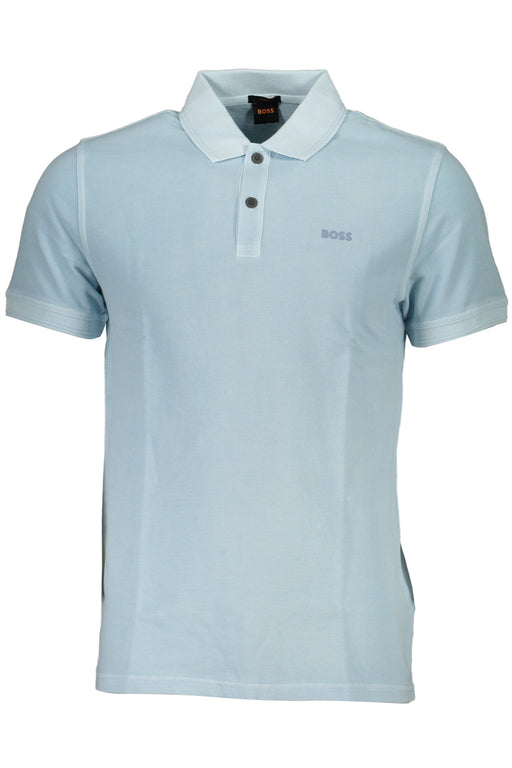 Hugo Boss Mens Blue Short Sleeved Polo Shirt