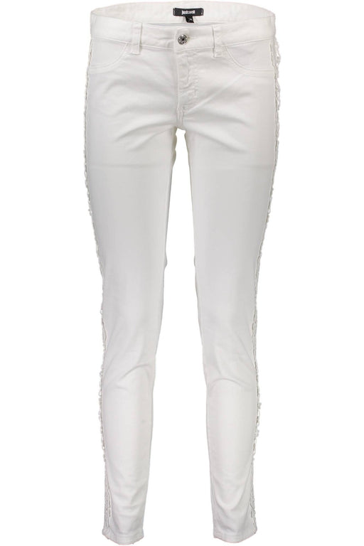 Just Cavalli Womens White Trousers