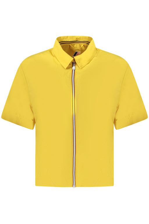 K-Way Short Sleeve Shirt Women Yellow