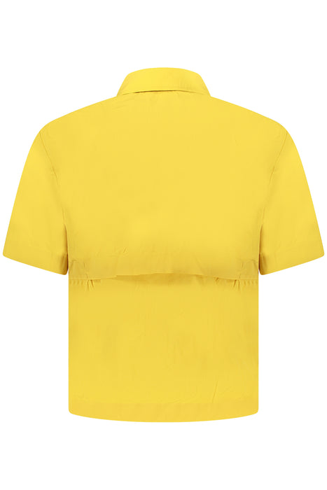 K-Way Short Sleeve Shirt Women Yellow