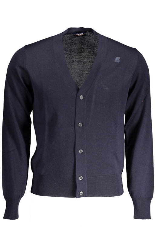 K-Way Mens Blue Cardigan